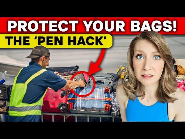 9 PROVEN Ways to Prevent Theft from Checked Luggage (BEWARE of Pen Hack!)