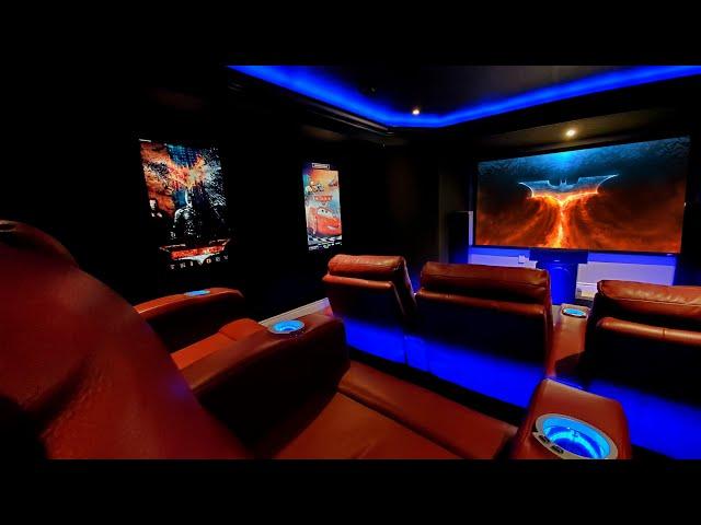 Basement Home Theater / Game Room / Man Cave / Arcade / Video Game - 7.2.4 (Feb 2020 Setup)