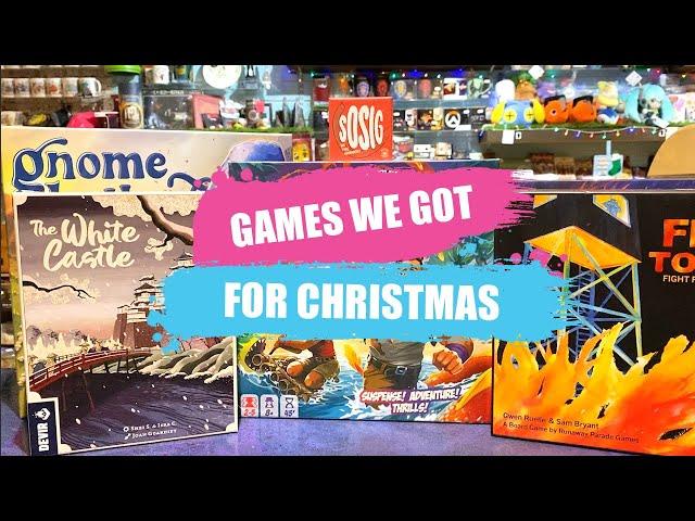 Board Game Haul & Overview | What We Got for Christmas!