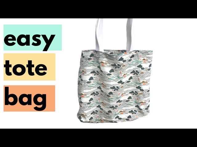 The world's easiest-to-make tote bag!