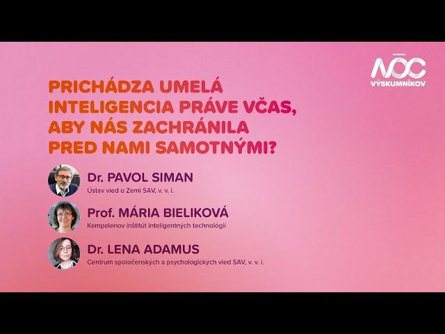 PRICHÁDZA UMELÁ INTELIGENCIA VČAS?