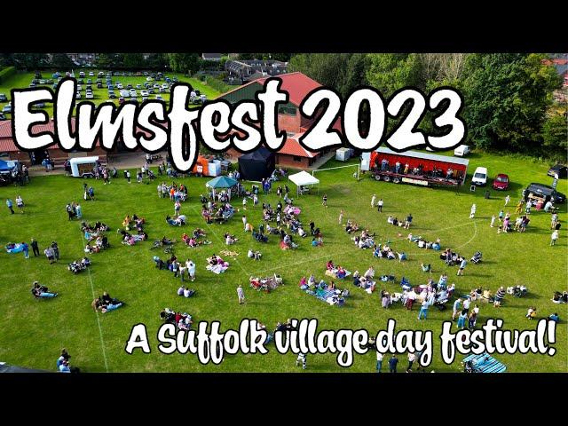 Elmsfest! A Suffolk Village Day Festival in Elmswell - With Drone Footage 4K HD