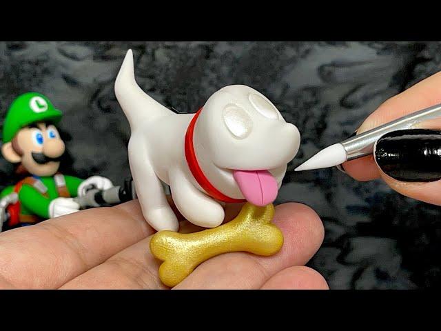 Making Polterpup from Luigi’s Mansion | Polymer Clay