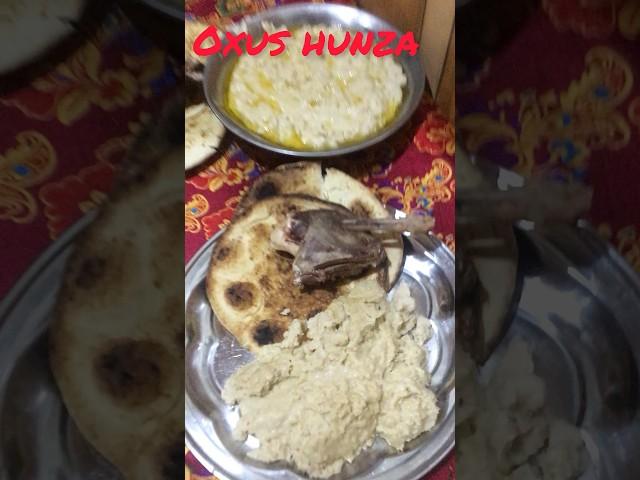 Traditional food from Hunza valley | taste from the mountains