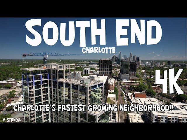 South End Charlotte 4K (DJI Mavic Air 2S Drone Footage) Stunning & Cinematic Aerial Shots /District