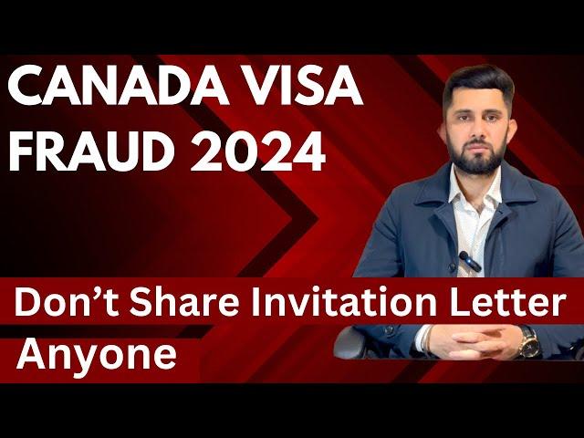 Canada  Visa Invitation Letter Fraud | How To Get Entry Canada  Airport