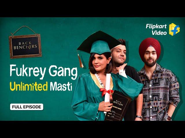 Varun, Richa and Manjot storm Backbenchers | Flipkart Video | Full Episode​