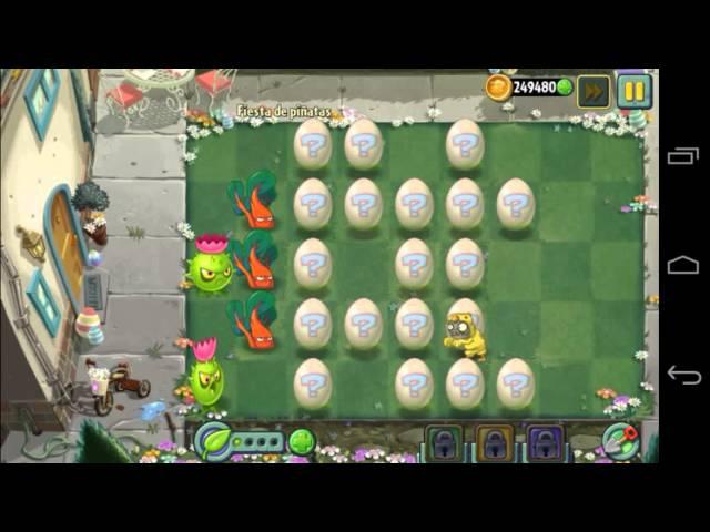 Plants vs zombies 2: fiesta de pascua 24-03-15