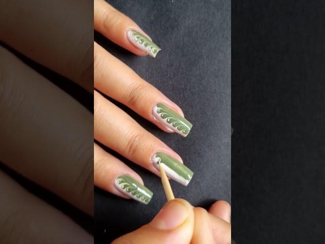 Easy nail Art #naildesign #youtubeshorts