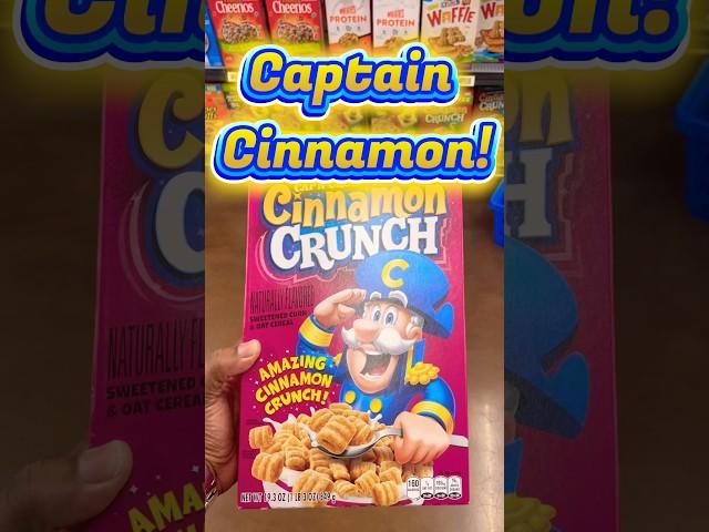 Cap’n has cinnamon aboard this ship ️ (cinnamon crunch review.)