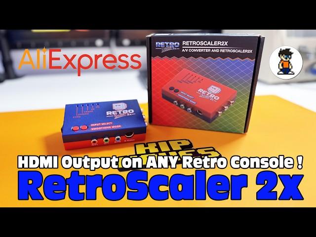 Add HDMI Output to ANY Retro Console for less than £25! AliExpress bargain - RetroScaler 2x