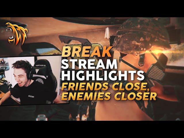 BreaK PUBG Highlights #4 | FRIENDS CLOSE, ENEMIES CLOSER