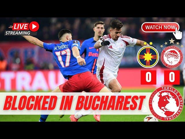 POSTMATCH | FCSB vs OLYMPIACOS 0-0 | Thrylos blocked in Bucharest | UEFA Europa League