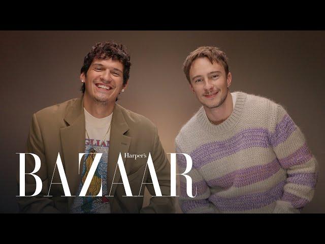 Drew Starkey & Omar Apollo Test Their Friendship | All About Me | Harper's BAZAAR