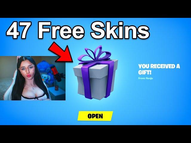 How Many Free Skins Can I Get My E-Girl In 24 Hours?