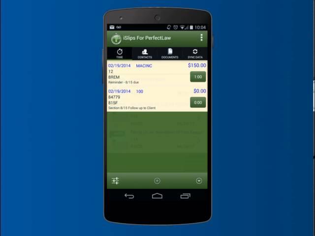 PerfectLaw® Mobile Software: iSlips for Android