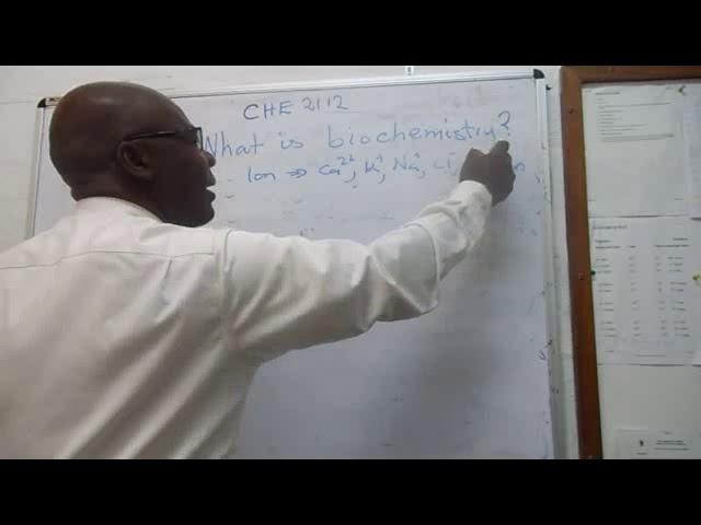 BIOCHEMISTRY LECTURE 1