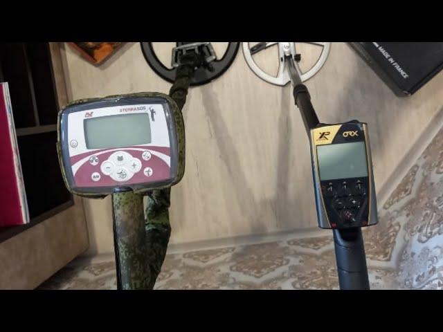 MINELAB X-TERRA 505 vs XP ORX.ДУЭЛЬ МЕТАЛЛОИСКАТЕЛЕЙ