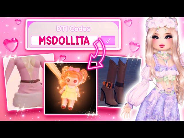 ALL NEW CODES IN THE DRESS TO IMPRESS MINI UPDATE! || ROBLOX