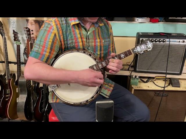 1920s Paramount Style B melody banjo (tango banjo, banjolin, 4-string banjo-mandolin)