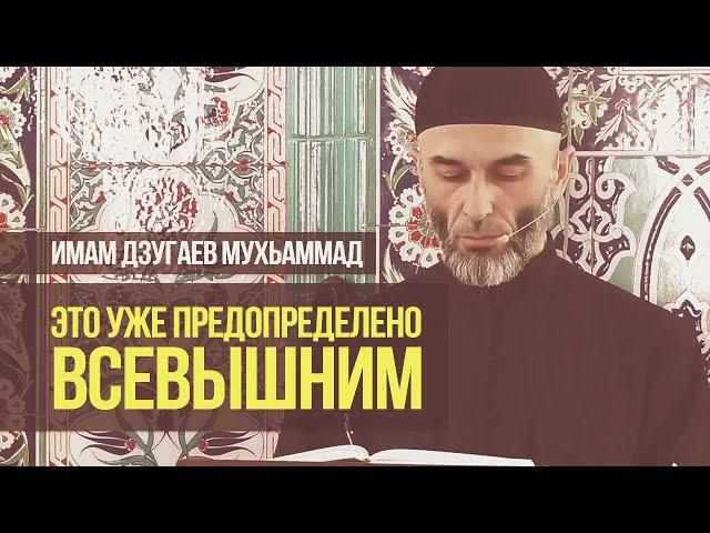 «Это уже предопределено Всевышним Аллахом» — Имам Дзугаев Мухьаммад l Ингушетия