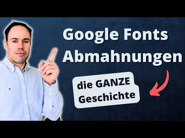 So habe ich die Google Fonts Abmahnwelle gestoppt (Full Story)