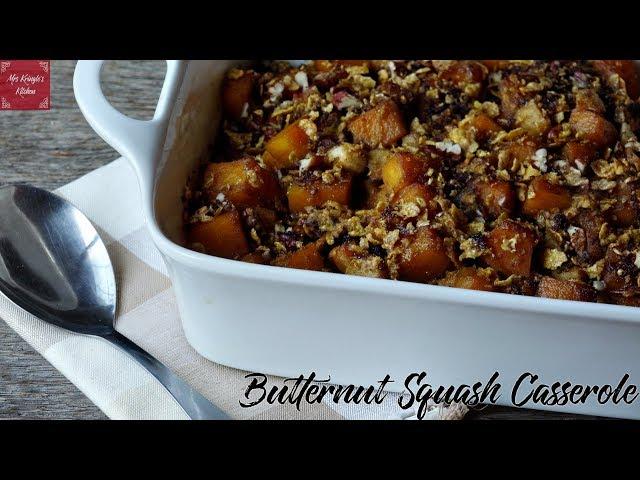 Butternut Squash Casserole