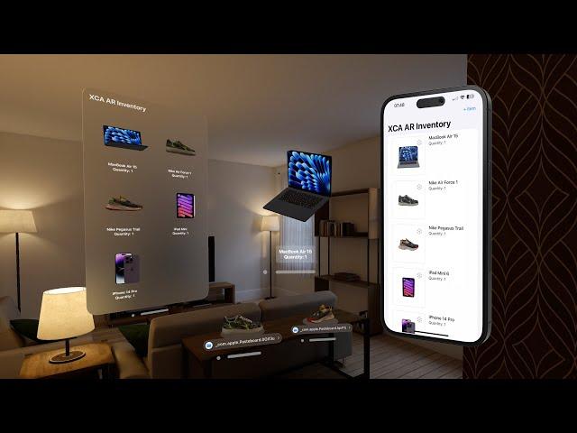 Build visionOS & iOS AR Realtime Inventory App | SwiftUI | RealityKit | Firebase | Full Tutorial