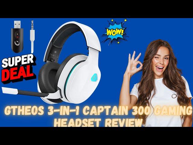 Gtheos 3 in 1 Captain 300 Gaming Headset Review