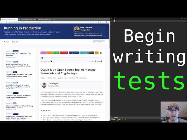 Live Demo: How to Begin Writing Tests in an Untested Code Base