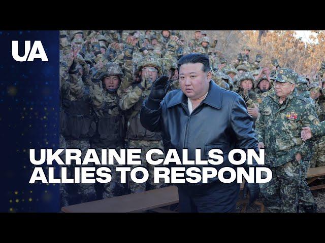 Ukraine Calls on Allies to Respond to North Korea's Entry into War