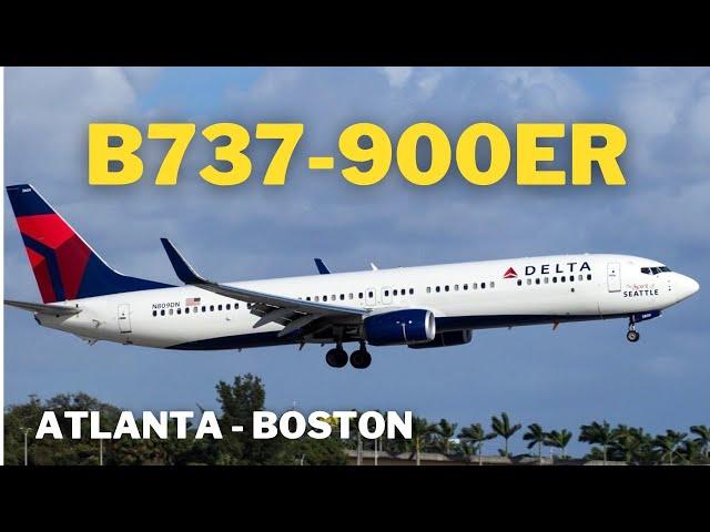 PMDG B737-900ER | Atlanta - Boston | KATL - KBOS | Vatsim