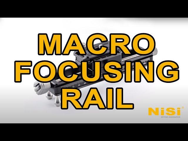 NiSi Macro Focusing Rail NM-180 with 360 Degree Rotating Clamp