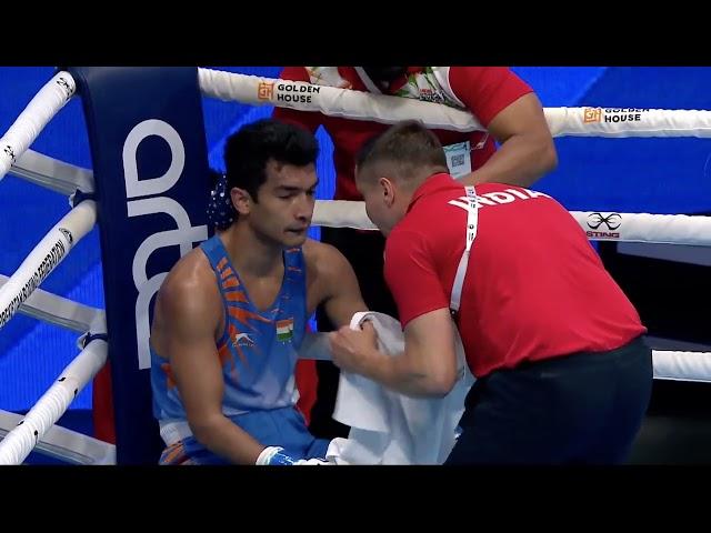 Shiva Thapa (IND) vs. Yuri Falcão (BRA) IBA World Boxing Championships 2023 (63kg)