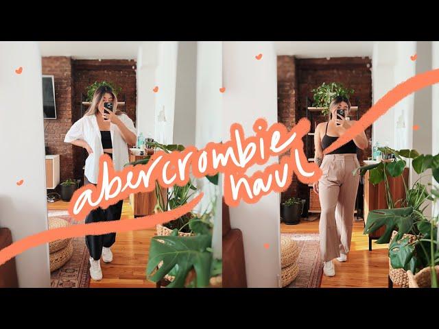 Abercrombie Fall Try On Haul  | Midsize Fashion