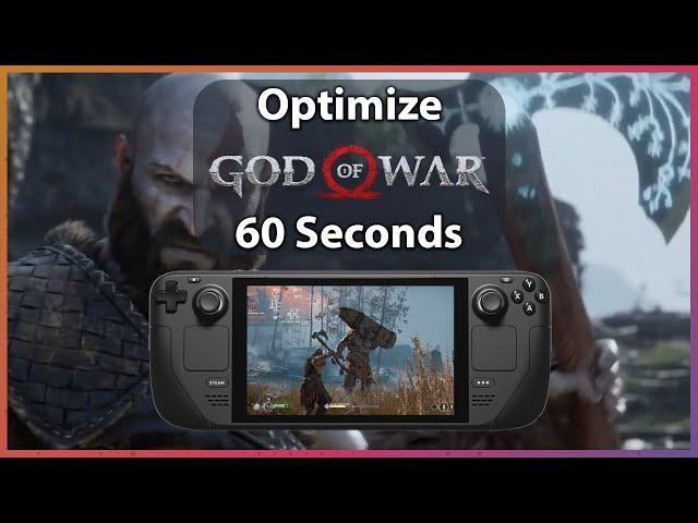 God of War (2018) on Steam Deck - 60 Second Optimization