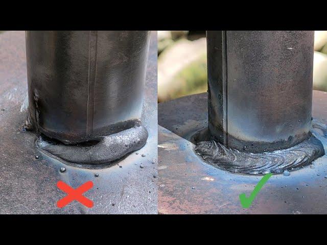 techniques that have never been told about how to weld thin pipes | stick welding