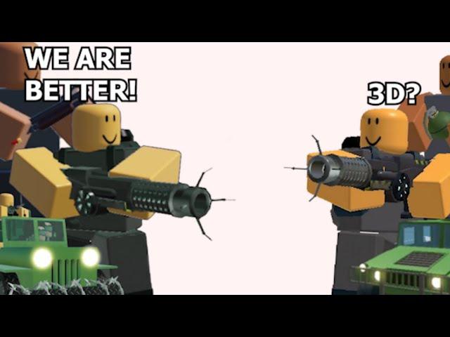 Tower Turn Into 3D (TDS MEMES) - Roblox