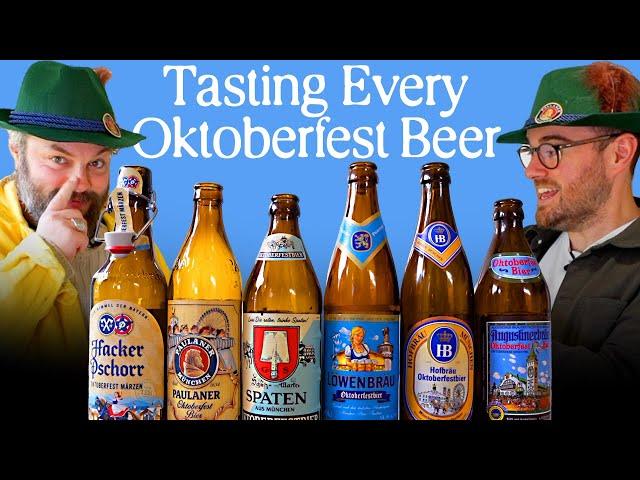 Drinking all six official Oktoberfest beers! | The Craft Beer Channel