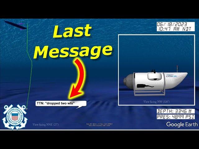 Coast Guard Has OFFICIAL OceanGate Titan Sub Transcript