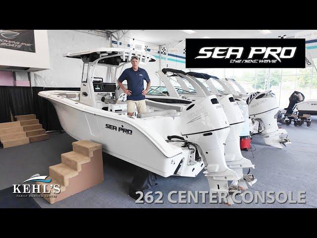 Sea Pro 262 Center Console Fishing Boat