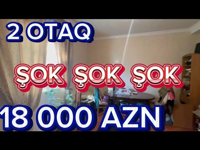 Cəmi 18000 AZN 2 OTAQ+Həyəti Olan Ev