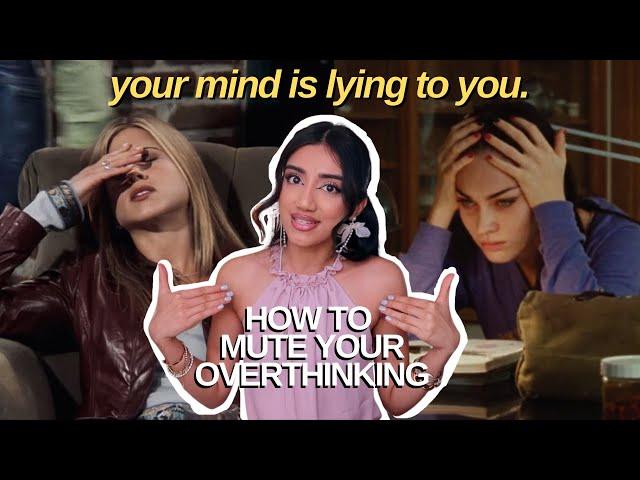 how to stop overthinking EVERYTHING | detach yourself and overcome anxiety