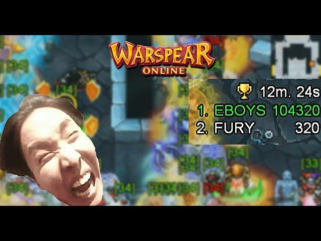 JÁ ESTÁ CHATO BATER NOS FURY-QUINHOS!  | Warspear Online ️