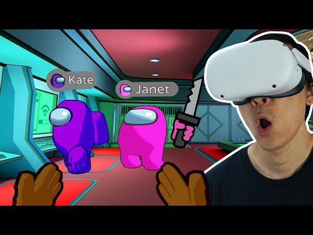 I played Among Us but on VR!