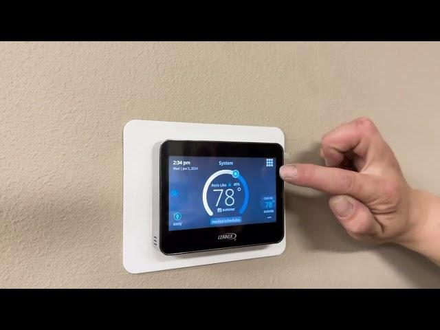 How To Set Up Lennox M30 Thermostat