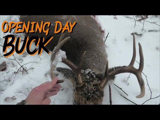 PA Rifle Buck Recovery 2024 | Public land hunting with a 22-250!