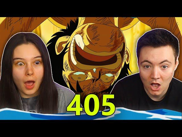 STRAWHATS DEFEATED?!  One Piece Ep 405 REACTION & REVIEW