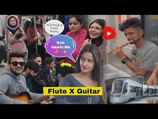 Incredible  Singing Reaction In Metro | Old & New Mashup Song's |Prank@RajeshMusicOfficial7