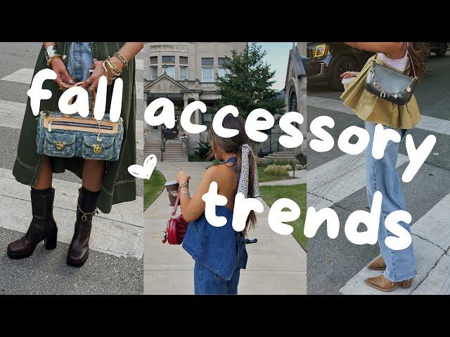 Top Fall 2024 ACCESSORIES Trends!! (charms, bags, shoes, jewelry)